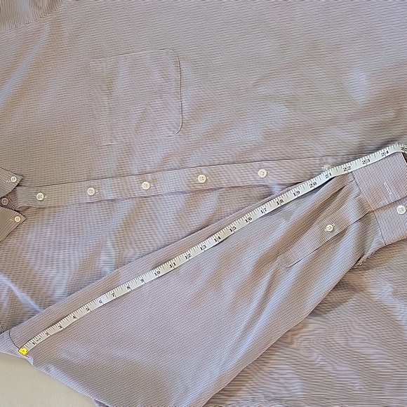 💯% COTTON NON-IRON LONGSLEEVE SHIRT XL BY JOSEPH ABBOUD - SAKE❗️ - Picture 8 of 8